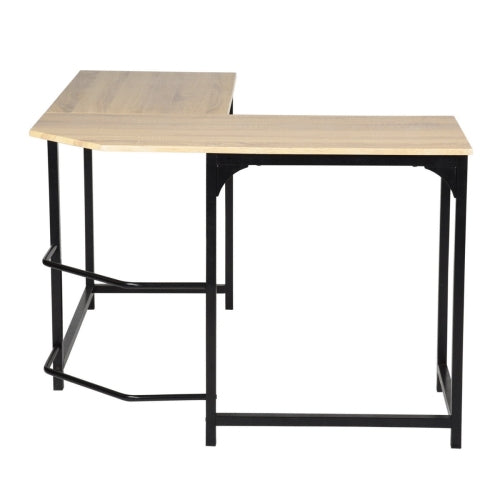 L Shaped Computer Desk PC Laptop Table Wood Workstation Furniture